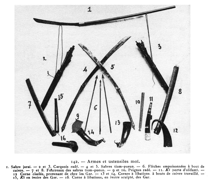 Moï weapons
