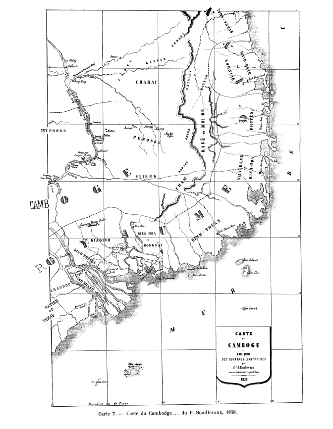 Map of Vietnam's Central Highlands